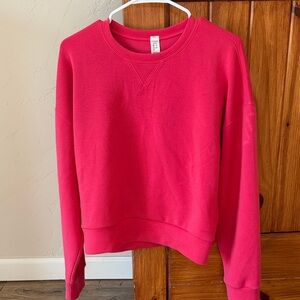 Spanx Bright Pink Sweatshirt